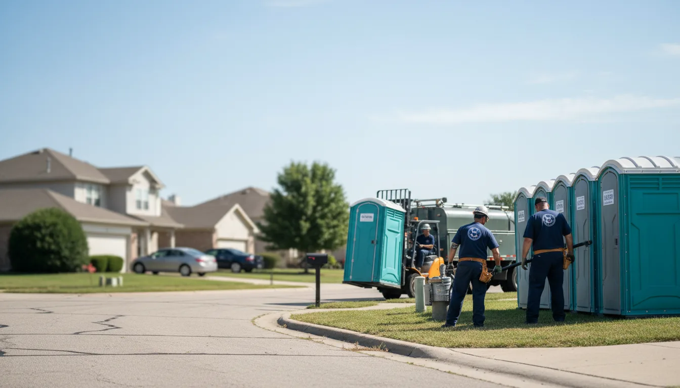 Porta Potty Rental in New Lisbon, WI near me